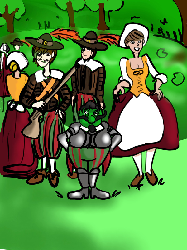 Illustration des Kinderbuchs Hilfe, es spukt