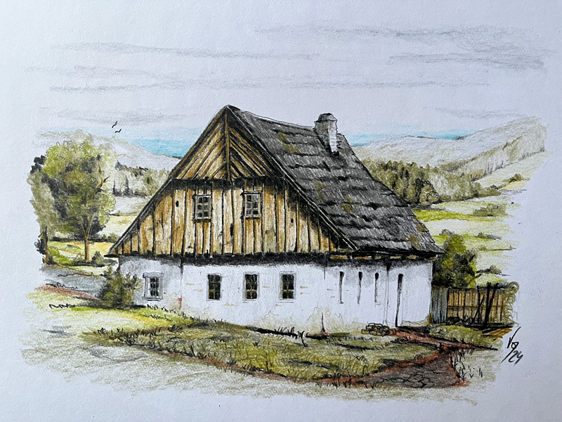 Bild Schwarzenthal Armenhaus 1910