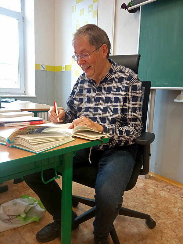 Lesung Handelsschule Trutnov